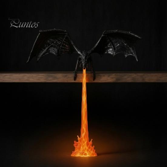 Magical Home Office Decor Fire-breathing Dragon Figurine, Durable PLA Flying Book Stopper, Bookshelf 3D Print Fantasy Ornament for Library Unique