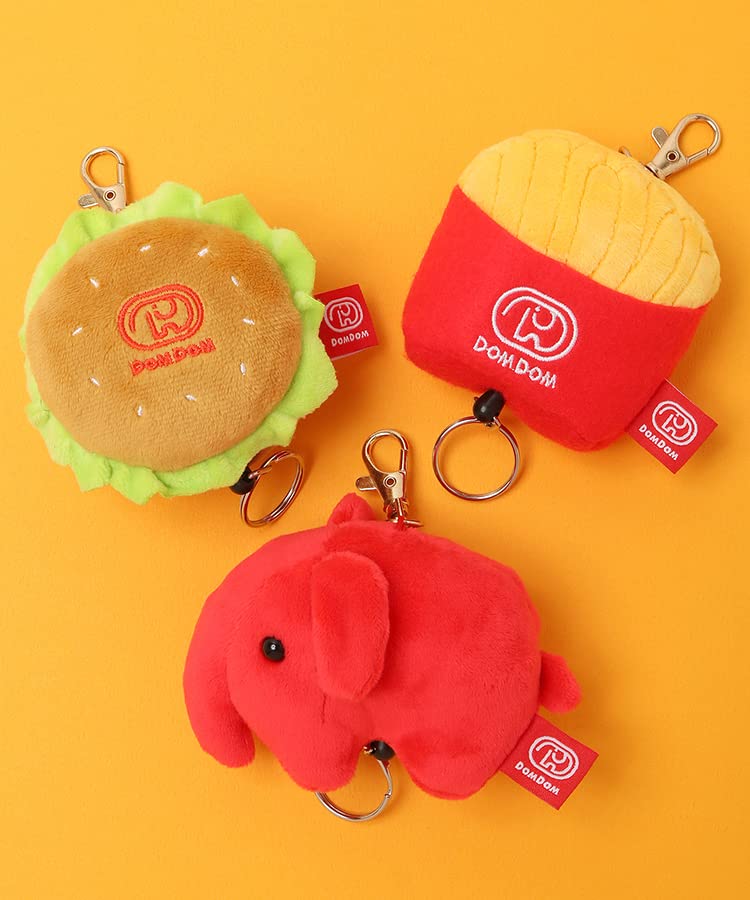 DOM DOM (DomDom Hamburger) DomDom Key Reel Keychain (Potato)