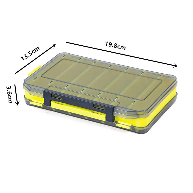 

Double Sided Path Sub Box Fishing Gear Box Tool Box Hard Bait Box Storage Accessories Box Mino Pencil Fish Path Sub Bait Box