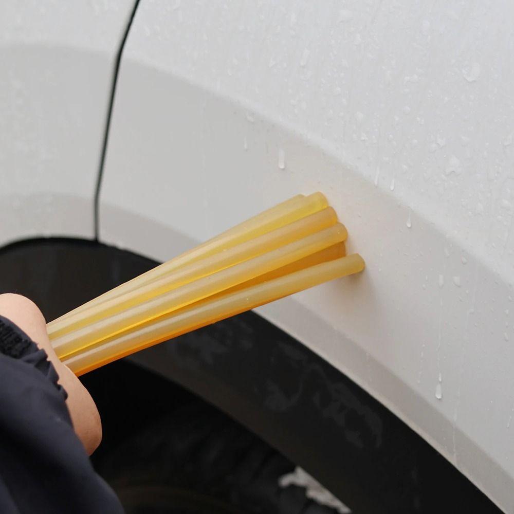 10Pcs EVA Resin Hot Melt Glue Stick Elimination of Broken High Viscosity Car Dent Repair Strips Long Lasting Adhesive Glue