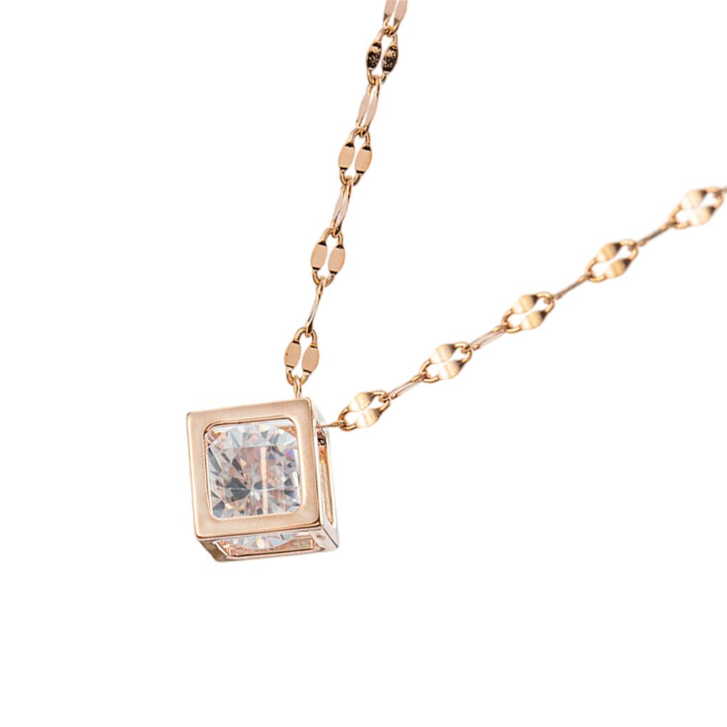 Crystal Pendant Necklace Collar Chain Choker Rhinestone Wedding Anniversary Art Jewelry Personalized Present Accessories