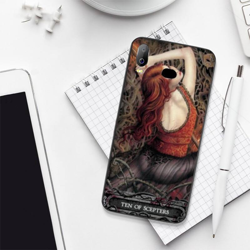 

Готический чехол для телефона с изображением Таро вампира для Samsung Galaxy AS note 10 12 20 32 40 50 51 52 70 71 72 21 fe s ultra plus samsung a32 5G