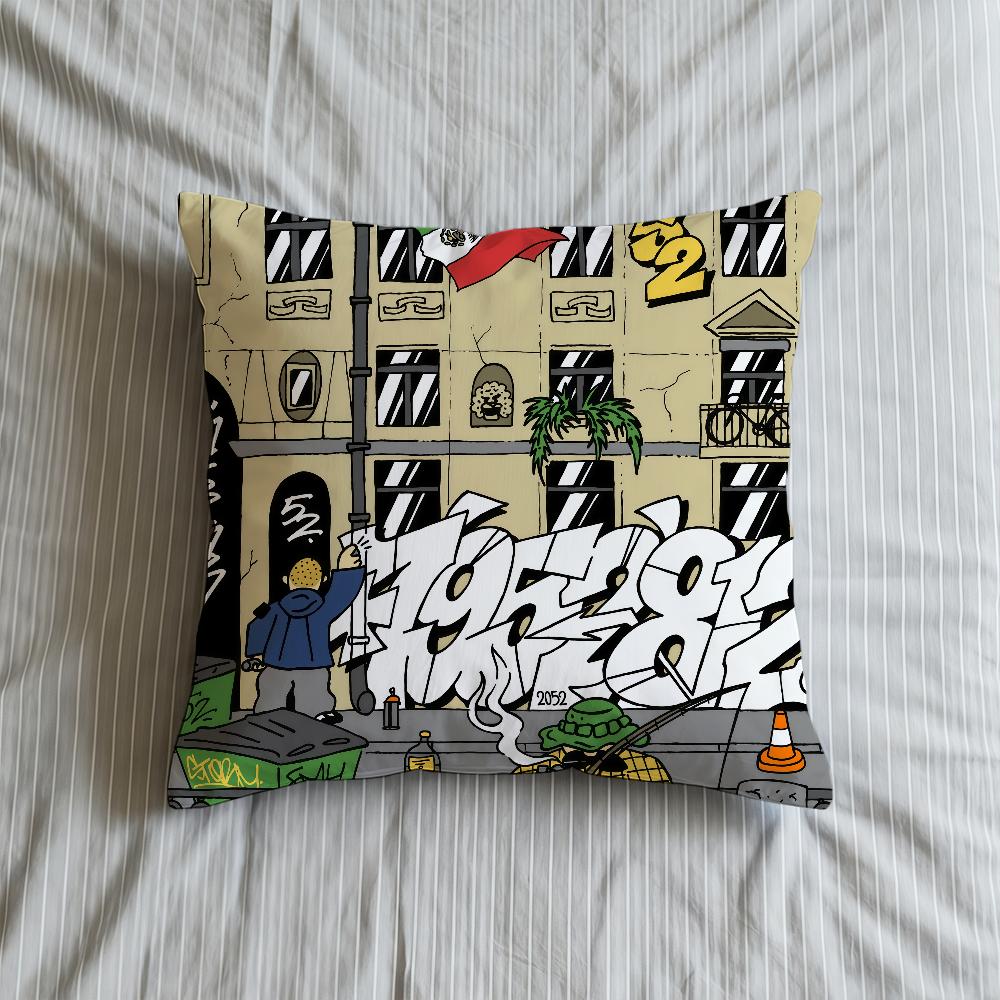 

Cushion Cover La Soft Case Sofa Living Room Famiglia Home Comfortable Office 52 ALBLAK QUATTRO Decor Protective Pillow 30cmx30cm