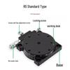 RS60/40/90/125 R-Axis Rotary Stage: 360º Manual Fine-Tuning Adjustment Platform with Indexing Plate