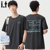 Fingercroxx Men's Ice Silk Loose Fit T-Shirt