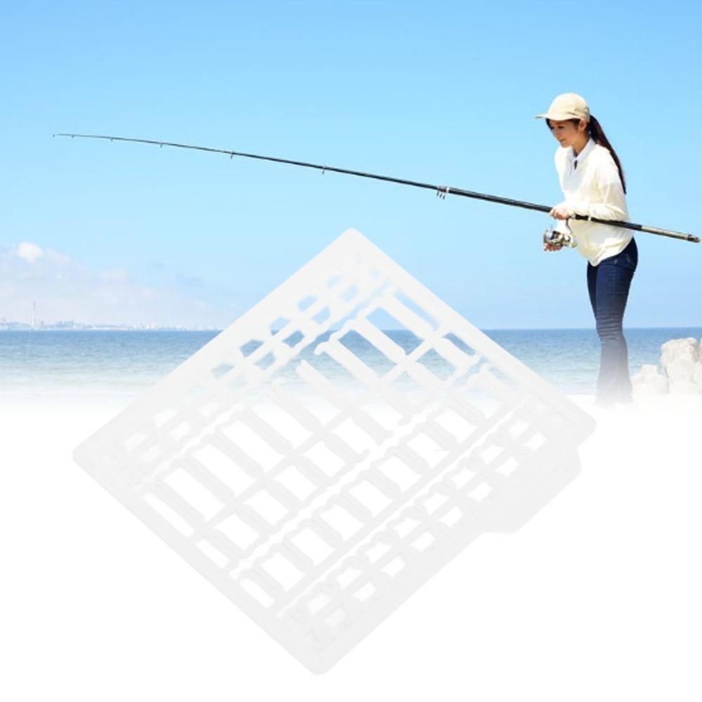 

30 Sheets Multicolor Carp Fishing Bait Stoppers Plastic Fishing Boilie Stoppers Lake Fishing белый