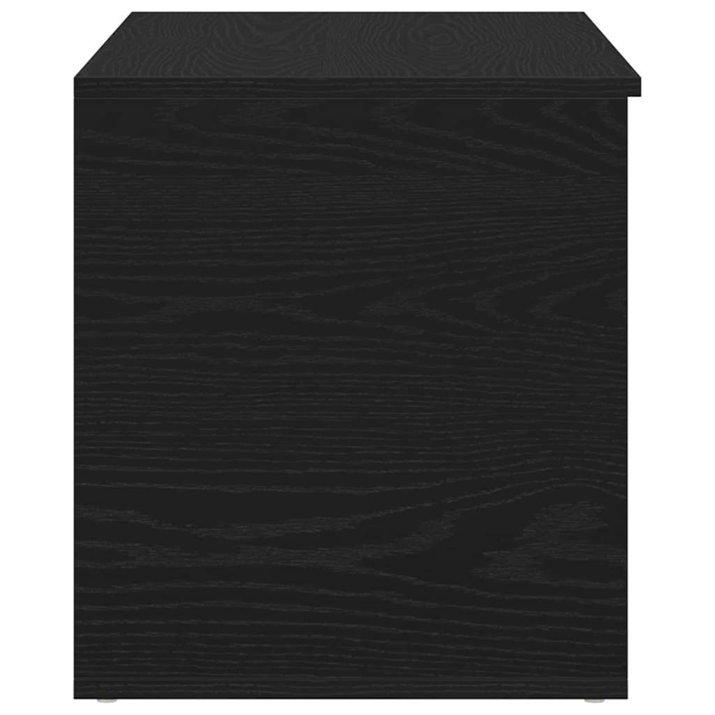 Storage Box Black Oak Look 84 x 42 x 46 cm