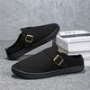 Fashion Men Slippers Winter Warm Cotton Shoes Casual Non-slip Shoes Men Loafers Sip On Shoes for Men Warm Plush Comfortable Slippers