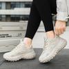 Vintage Durian Sole Design Single Shoe 2024 New Mesh Thick Sole Elevated Casual Shoes Fashion Breathable Versatile Women's Shoes