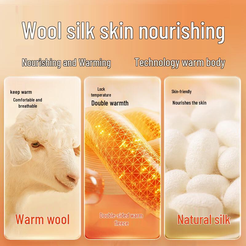 Baleno Men's Cashmere Silk Blend Thermal Long Johns