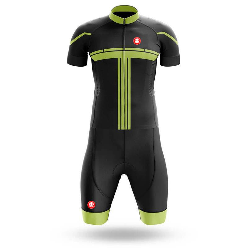 Triathlon Skinsuit Träger Radsport Herren Radtrikot Sommer Atmungsaktiv Radanzug Set 2026