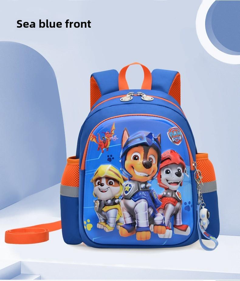 Printed Children Backpack Schoolbag Breathable Anti Water Splashing