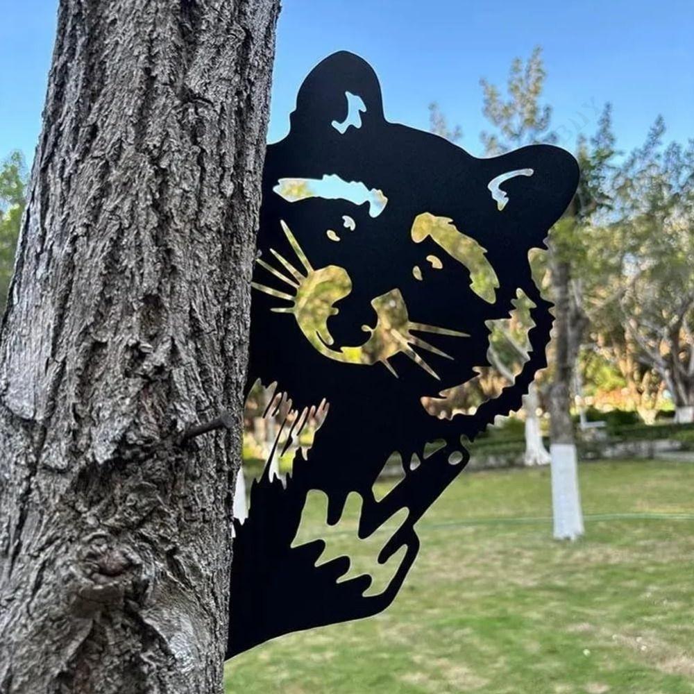 Железная Садовая Статуя Декор для Улицы Скульптура Животного