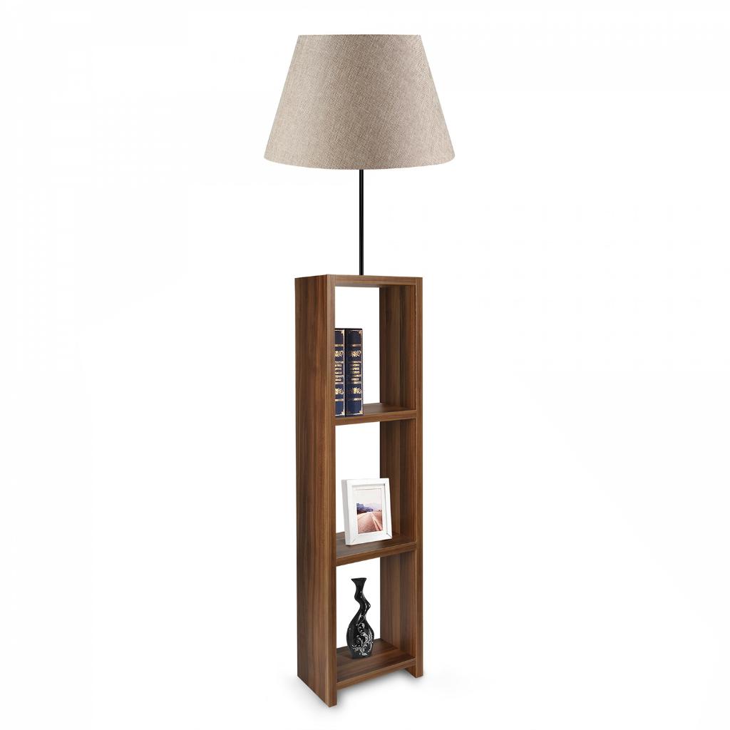 

Книжная полка с декоративными полками Торшер с конической головкой