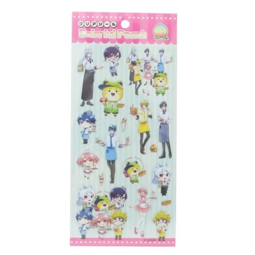 

Colorful Peach Clear Sticker Diner (2)