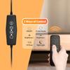 LED Desk Lamp Stepless Dimming Desk Lamps With Clamp Eye Caring Desk Light With Adjustable Gooseneck Wireless Remote Control