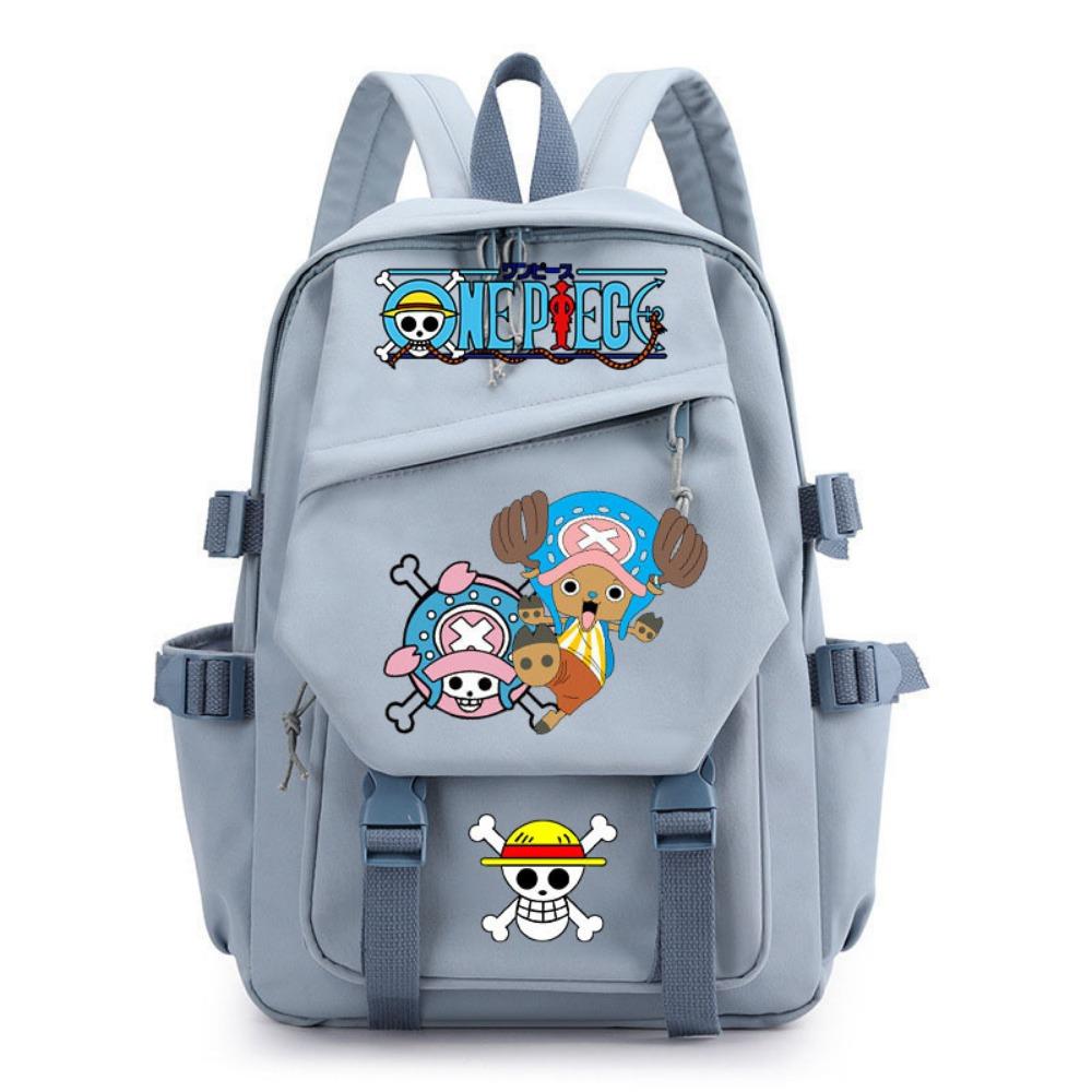 Anime ONE PIECE schoolbag children's backpack primary school bag male and female junior high school students college students campus backpack
