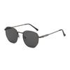 2025 Retro Polygon Metal Sunglasses Fashion UV400 Shades with Gold Frame for Outdoor Use Model 77600
