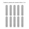 10Pcs     Valve Plate Tongue Shape Cast Iron   and Exhaust Accessories