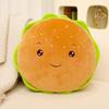French Fries Hamburger Plush Toy Cute Pizza Foodie Snack Throw Kawaii Christmas Gift Pillow Kids Stuffed Toys Room Decoration