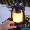 Rechargeable Retro Solar Camping Lantern: Outdoor/Indoor Decorative Desk & Emergency Light