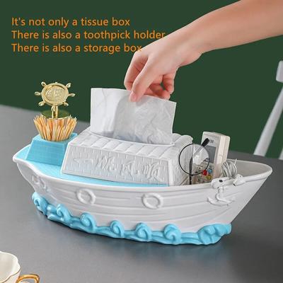 Creative Tissue Box European Style Toothpick Holder and Storage Box Multifunctional Kitchen Tissue Storage Box Storage Rack