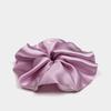 AVVINA PELLE Silk Scrunchie (L) - Lavender
