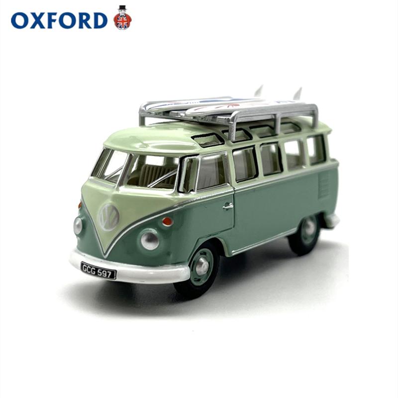 

Diecast OXFORD 1:76 Scale Volkswagen T1 Samba Bus Alloy Car Model Collectible Toy Gift Souvenir Display Ornament