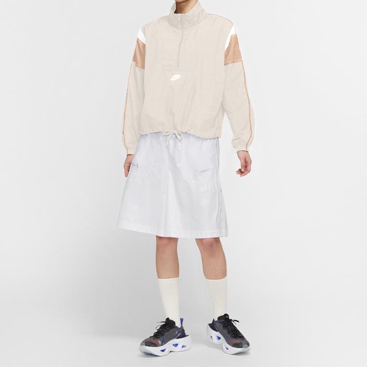 Nike Sportswear Heritage Woven Jacket Women Jacket Pale-Ivory CJ2362-110