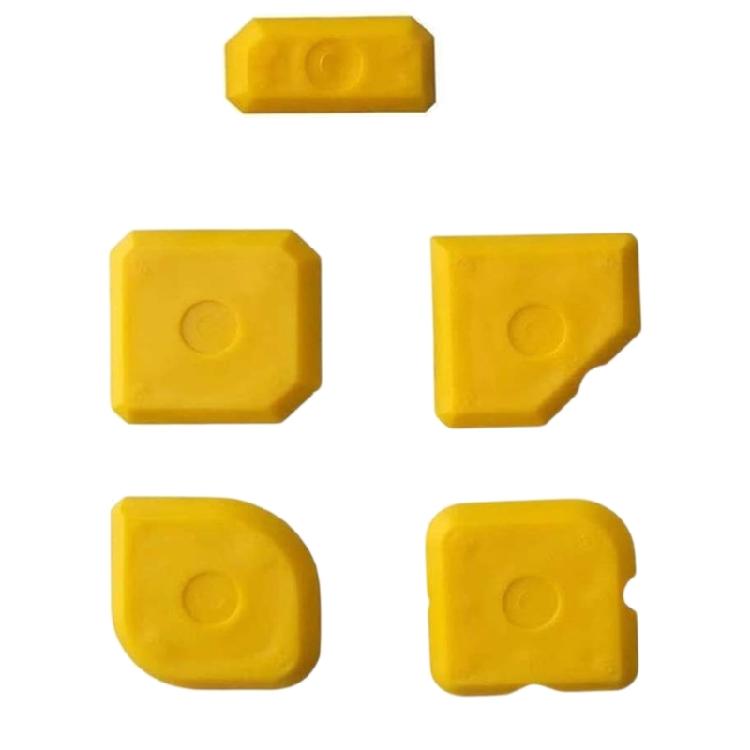 

Caulking Tool Set Sealant Sealing for Silicone Sealant Grout Finishing Sealing жовтий