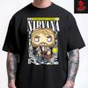 Чоловічі та жіночі футболки Nirvana | Курт Кобейн Метал Рок Гурт Funko Pop Унісекс Бавовна