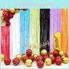 Eye-catching Matte Rainbow Rain Curtain Colorful Decor For Special Occasions