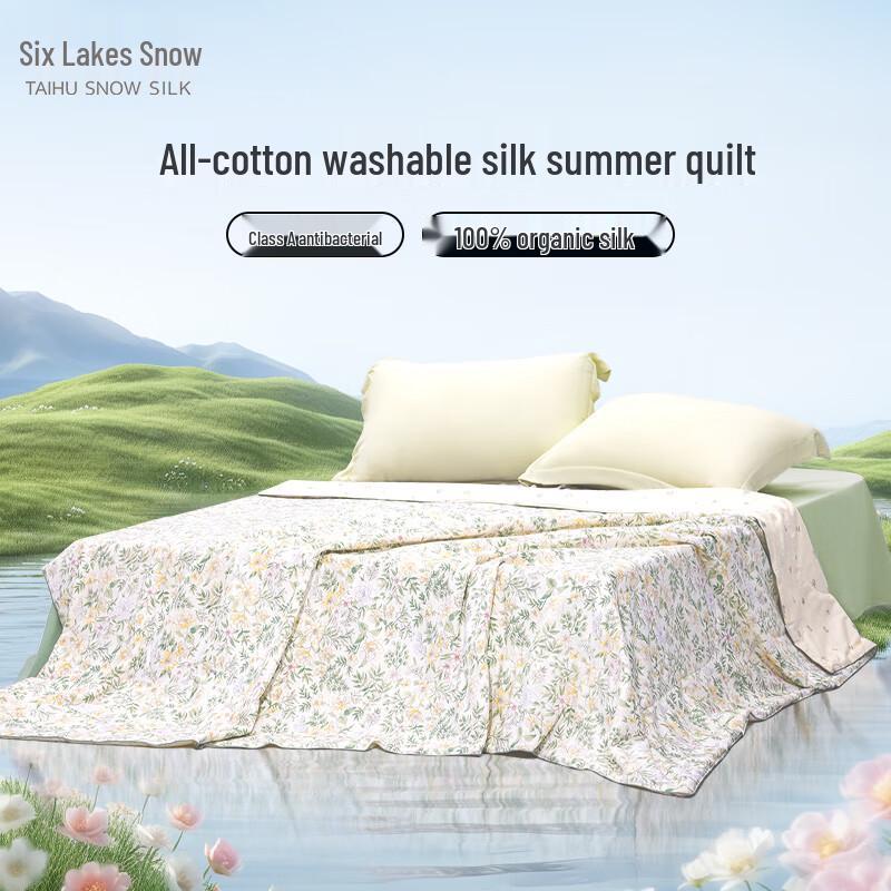 

Taihu Snow 100% Silk Summer Quilt 200x230 cm