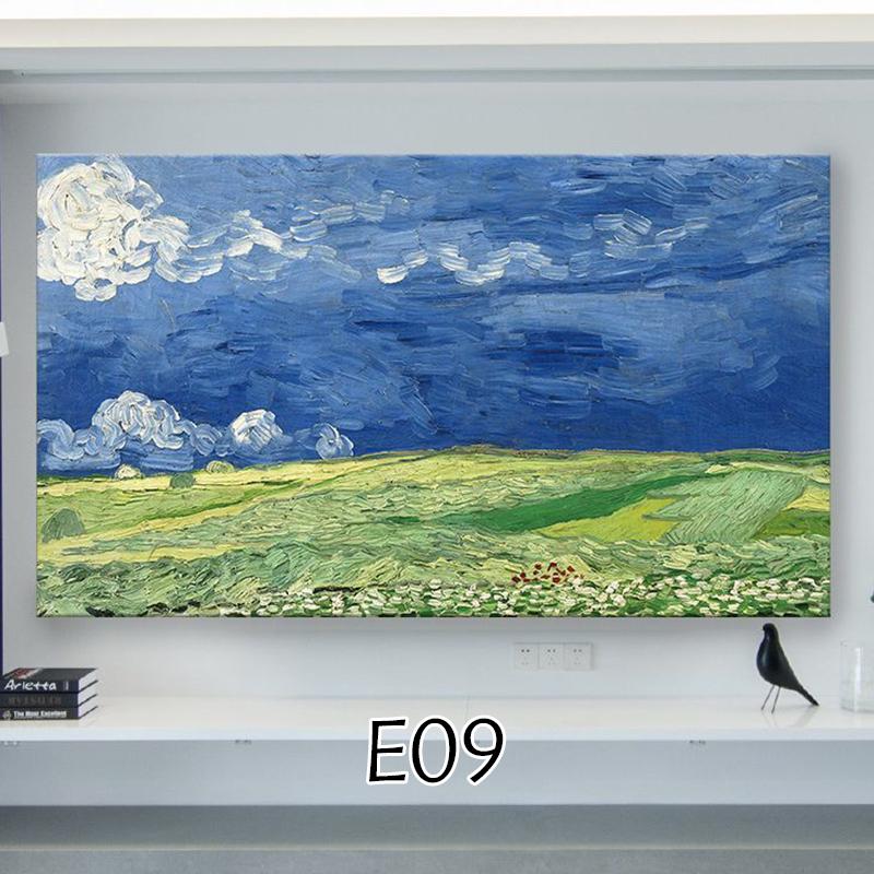 

Тканевый чехол для телевизора с полным покрытием, утолщенный, эластичный, пылезащитный, универсальный для изогнутых и прямых экранов 32-39inch