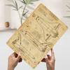 Zeichnungen eines Space Shuttles Poster Maßgeschneiderte Wandkunst Vintage Metallschilder Retro Blechschild für Man Cave Heimdekoration Raumdekorationen