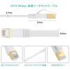 FOSTO Cat8 LAN Cable 3M Ultra High Speed ??40Gbps/2000MHz Category 8 Compliant Ethernet Cable Gap Wired Lan Cable Internet Flat Cable Shield RJ45 Conn