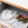 Flexible Silicone Lizard Flower Pot Mold for Crafting Home Office Decoration Unique Planter Making Mould
