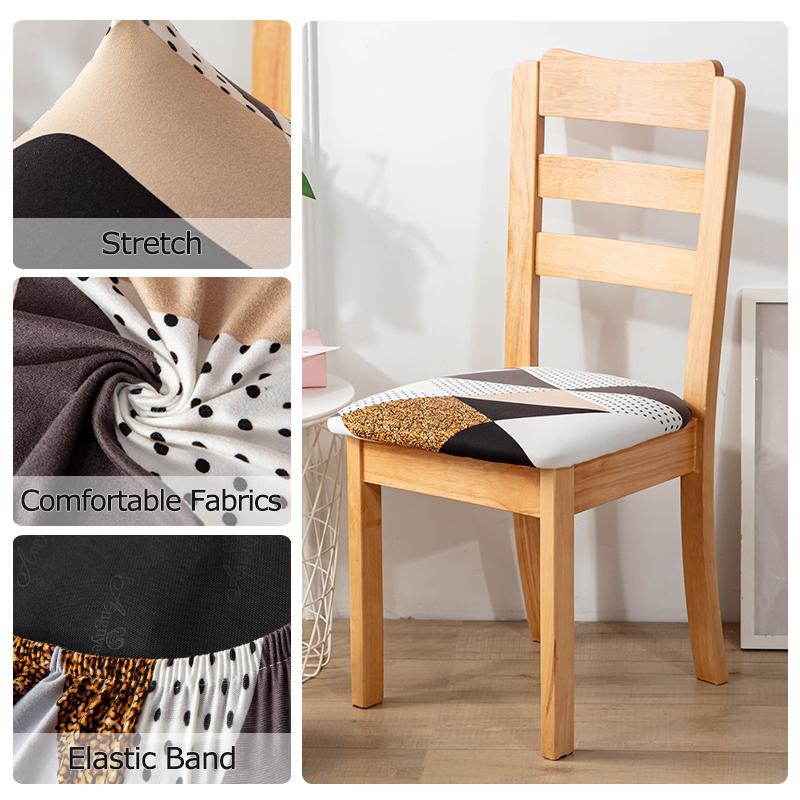 Stamp Soft Cushion Cover High Elasticity Cushions Cover Machine Washable Four Seasons Cushion Cover Antifouling Durable Designed For Home Office