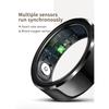 New R6 Smart Ring Heart Rate Blood Oxygen Blood Pressure Sleep Calories Health Multi-language Fitness Tracker