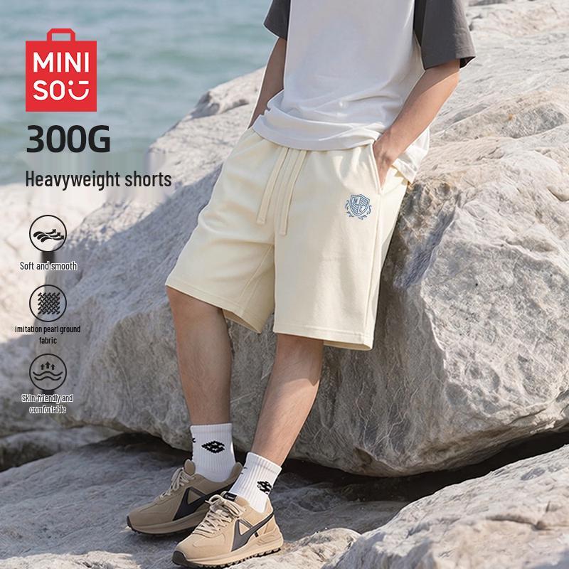 MINISO Men s Casual Loose Fit Summer Shorts M