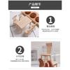 Miniature Model Mini Oak Dining Table Chairs Table Table Food Play Dollhouse Accessories Diy