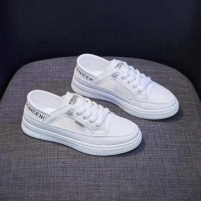Mode 2024 nouvelle mode coréenne chaussures blanches femmes baskets à plateforme chaussures de course respirantes chaussures plates décontractées pour femmes baskets pour femmes gg98