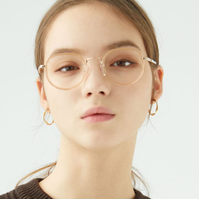 

oart Kundera COCOA square horn-rimmed glasses cocoa