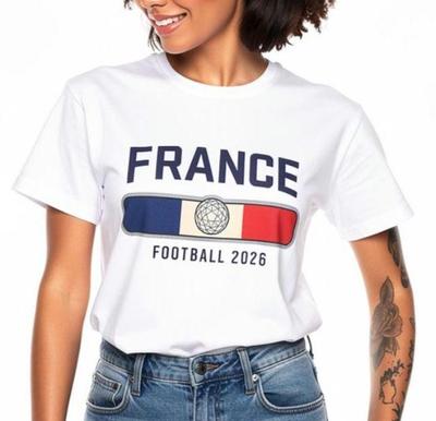France Football 2026 T-Shirt, Soccer Fan Gift, French National Team Tee, Football Lover Shirt, Retro Sports Apparel, World Cup