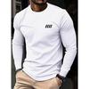 Men'S Quick-Dry T-Shirt Men'S Clothing Top Summer Men'S Long Sleeve Tee, Casual Streetwear, Fitness Men'S Breathable Comfortable