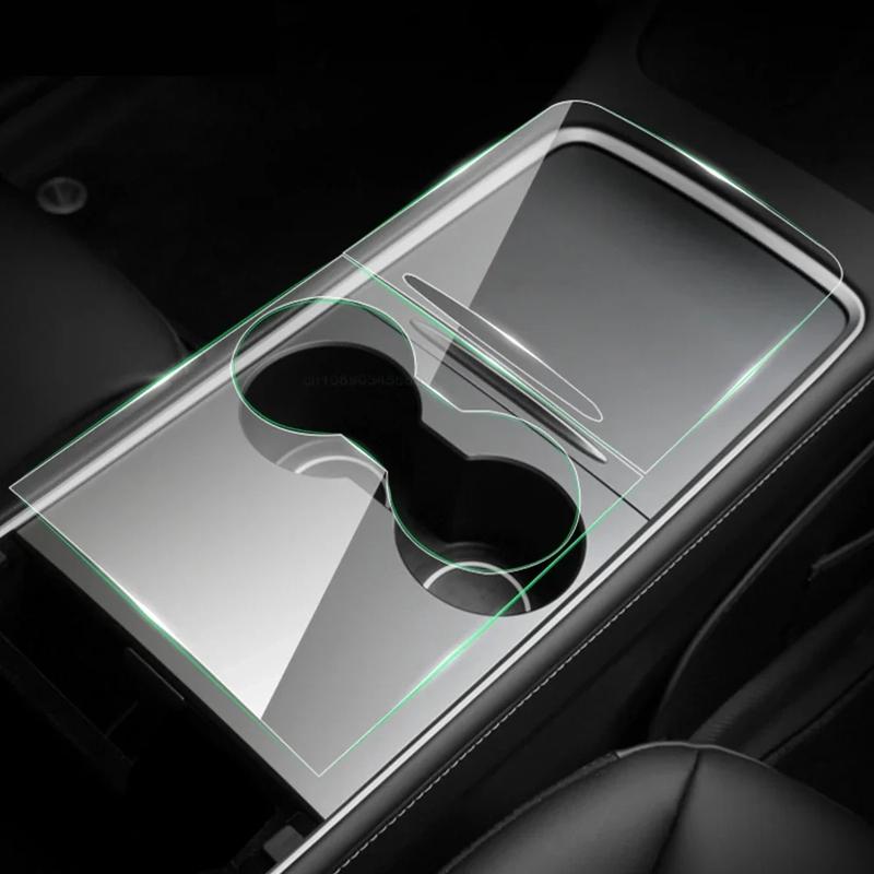 Central Control Anti-scratch Protective Film for Tesla Model 3/Y - Center Console Panel Sticker TPU Film Car Accessories