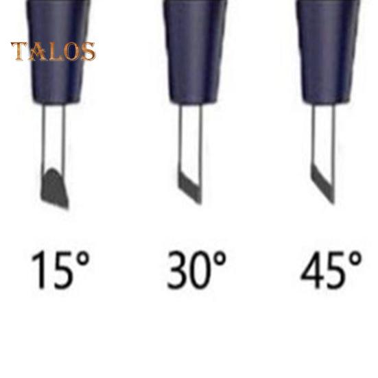 Řezací nástroj na řemesla s ergonomickou rukojetí, otočná čepel o 360 stupňů, nerezová ocel, řezací pero, alba, DIY řemeslný nástroj