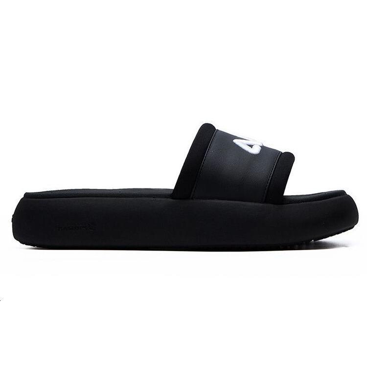 FILA Donut Fashion Casual Slippers For Black Women's F12W124622FBK
