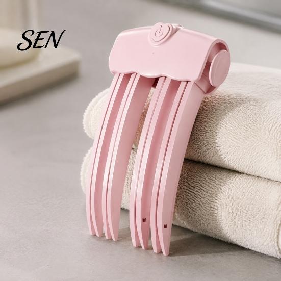 Hair Styling Accessory 2Pcs Cordless Heated Volume Clip, Root Lifter Comb for Fine Flat Bangs Clip Styling, USB Rechargeable Volumizing with