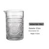 ZISIZ Thickened Crystal Cocktail Mixing Glass